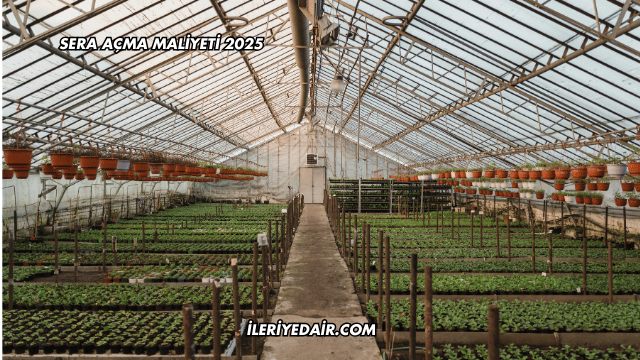 Sera Açma Maliyeti 2025