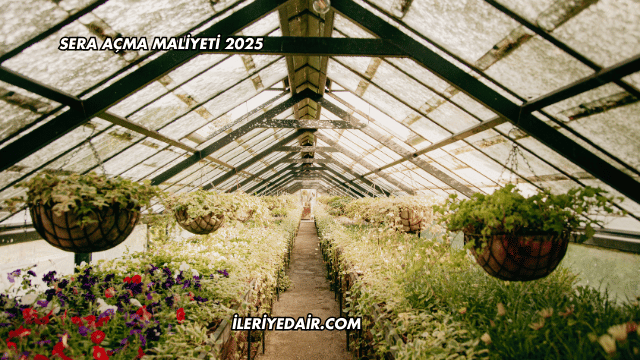 Sera Açma Maliyeti 2025