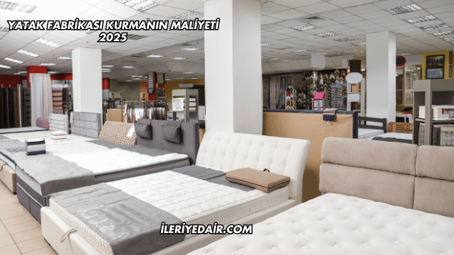 Yatak Fabrikası Kurmanın Maliyeti 2025