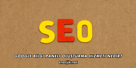 Google Bilgi Paneli Oluşturma Hizmeti Nedir?