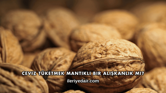 Ceviz Tüketmek Mantıklı Bir Alışkanlık mı?
